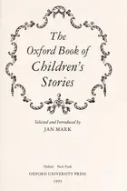 Book cover of The Oxford book of children's stories