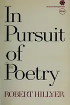 Book cover of In Pursuit of Poetry