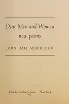 Book cover of Dear men and women