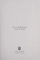 Book cover of City of regret
