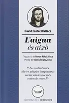 Book cover of L'aigua és això