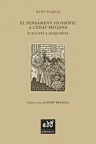 Book cover of El pensament filosòfic a l'Edat Mitjana
