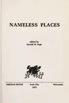 Book cover of Nameless Places