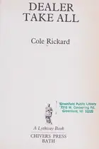 Book cover of Dealer take all