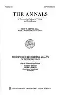 Book cover of The changing educational quality of the workforce