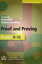 Book cover of Developing essential understanding of proof and proving for teaching mathematics in grades 9-12