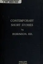Book cover of Contemporary short stories