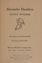 Book cover of Alexander Hamilton
