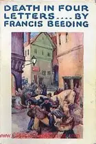 Book cover of Death in four letters