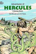 Book cover of Adventures of Hercules coloring book