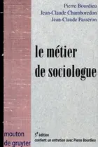 Book cover of Le métier de sociologue