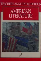 Book cover of American literature--signature edition