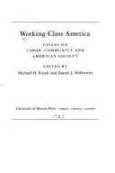 Book cover of Working-class America