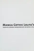 Book cover of Manga Gothic girls tekenen