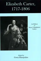 Book cover of Elizabeth Carter, 1717-1806