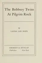 Book cover of the bobbsey twins at pilgrim rock