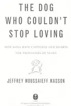 Book cover of The dog who couldn't stop loving