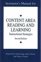 Book cover of Content Area Reading and Learning