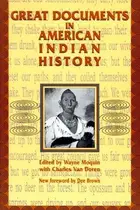 Book cover of Great documents in American Indian history