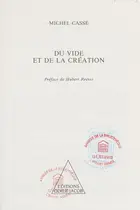 Book cover of Du vide et de la création
