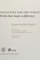 Book cover of Collecting for the Public