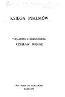 Book cover of Księga psalmów