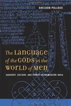 Book cover of The language of the gods in the world of men