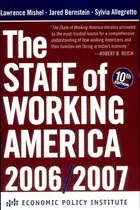 Book cover of The state of working America 2006/2007