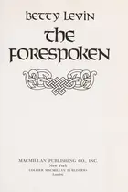 Book cover of The forespoken