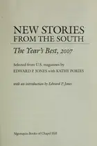 Book cover of New stories from the South : the year's best, 2007