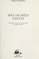 Book cover of Mes sacre es tantes