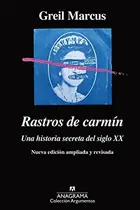 Book cover of Rastros de carmín