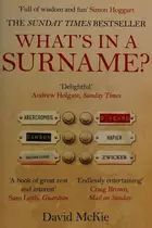 Book cover of What's in a surname?
