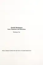 Book cover of Jewish resistance