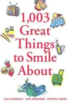 Book cover of 1,003 great things to smile about