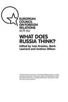Book cover of What does Russia think?