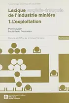 Book cover of English­French Lexicon of the Mining Industry Vol. 1 Mining