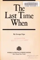 Book cover of The last time when