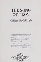 Book cover of The song of Troy