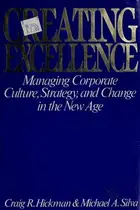 Book cover of Creating excellence