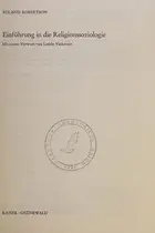 Book cover of Einführung in die Religionssoziologie