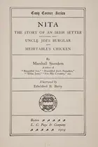 Book cover of Nita, the story of an Irish setter
