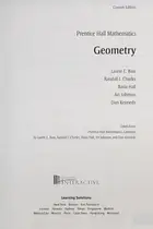 Book cover of Geometry