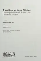 Book cover of Transitions for Young Children