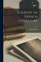 Book cover of A Survey of French Literature; 2