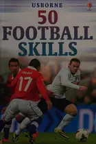 Book cover of 50 football skills