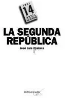 Book cover of La Segunda República