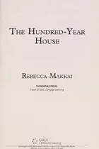 Book cover of The hundred-year house