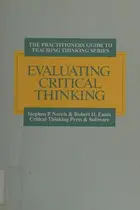 Book cover of Evaluating critical thinking