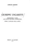 Book cover of Giuseppe Ungaretti